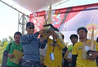 Lanal Banyuwangi Gelar Lomba Perahu Layar Tradisional Dalam Rangka HUT ke- 53