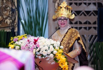 Ketua Umum Dharma Pertiwi Ny Evi Agus Subiyanto