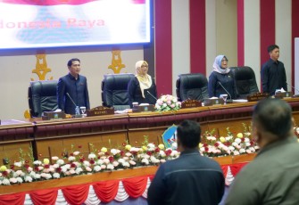 Plt Bupati Bintan Sampaikan Ranperda Perubahan Ketiga Sususan Perangkat Daerah
