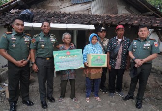 Danrem 071/Wijayakusuma Dampingi Kunker Aster Panglima TNI dalam Serbuan Teritorial di Pemalang