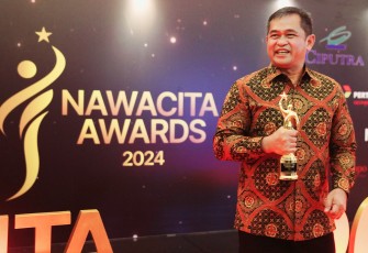 Kasad Jenderal TNI Maruli Simanjuntak, M.Sc Terima Penghargaan Nawacita Awards 2024