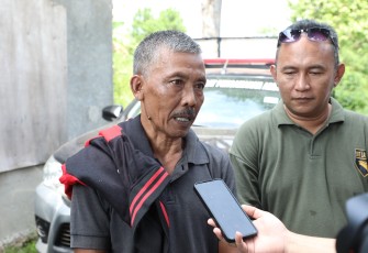Sebanyak 8 Kepala Keluarga (KK) bersedia pindah ke hunian sementara pada Senin, (22/7/2024)