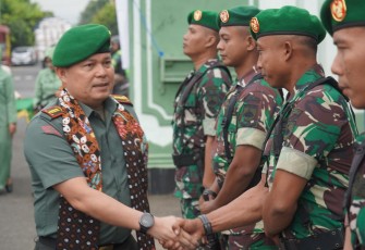 Danrem 071/Wijayakusuma Berikan Motivasi Kepada Parajurit Kodim 0701/Banyumas Dengan Konsep “JITU”