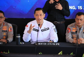 Menteri Agraria dan Tata Ruang/Kepala Badan Pertanahan Nasional (ATR/BPN), Agus Harimurti Yudhoyono