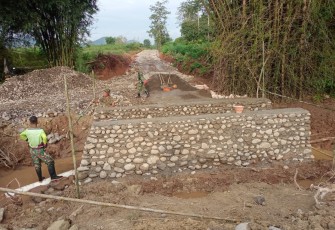Pembangunan Jalan di TMMD Ke-119 Capai Progres 90,5% pada Hari ke-26