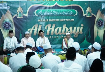 Danrem 081/DSJ saat Hadiri Doa Bersama Habib Hamzah Bin Abdurrahman Al Aydrus