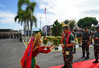 Pangdam II /SWJ Lakukan Kunjungan Kerja ke Kodim 0408/BS