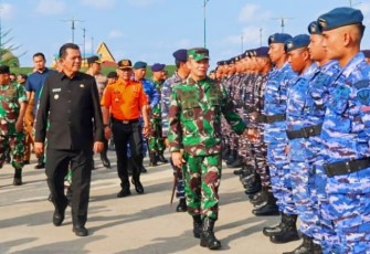 Gubernur Ansar Dampingi Pangdam I/BB Buka Latihan Tanggap Bencana