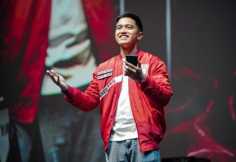 Ketua Umum Partai Solidaritas Indonesia (PSI) Kaesang Pangarep