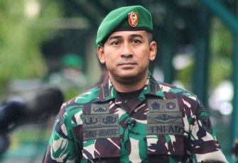 Komandan Kodim 0418/Palembang Kolonel Czi Arief Hidayat, M.Han 