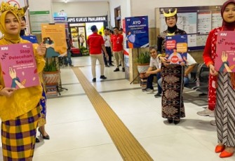 Sosialisasi Stop Pelecehan di Transportasi Publik