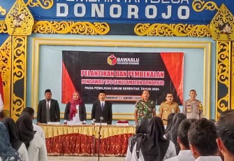 Pelantikan dan Pembekalan Anggota PTPS