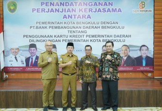 Pemkot dan Bank Bengkulu Teken Kerja Sama