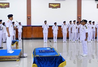 Kolonel Laut (P) Heru Prasetyo resmi menjabat Direktur Perencanaan dan Pengembangan, Pusat Penerbangan TNl Angkatan Laut (Dirrenbang Puspenerbal) 