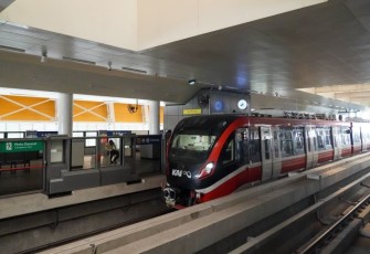 Ilustrasi LRT Jabodetabek 