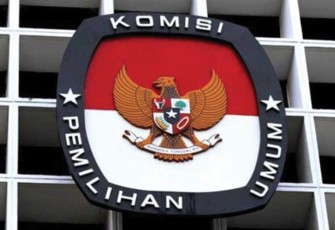 Ilustrasi gedung KPU RI di Jakarta 