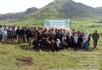 Program Penghijauan Kodim 0802/Ponorogo 