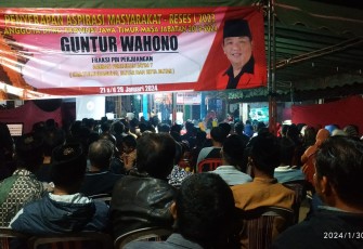 Reses Guntur Wahono, Selasa 30 Januari 2024.