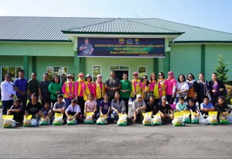 Peduli sosial Korem 022/PT, Jum'at (23/2)