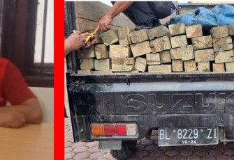 Penyidik Polres Limpahkan Perkara Pengangkutan Kayu Tanpa Izin ke Kejari Aceh Timur 