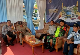Pengamanan arus mudik lebaran 