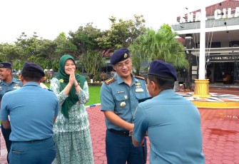 Halal bihalal prajurit lanal Cilacap, Selasa (16/4)