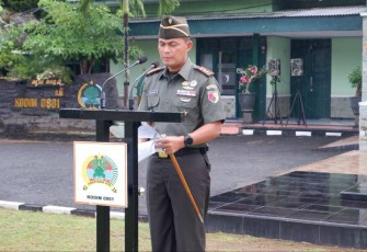 Dandim 0801/Pacitan Letkol Inf Roliyanto 