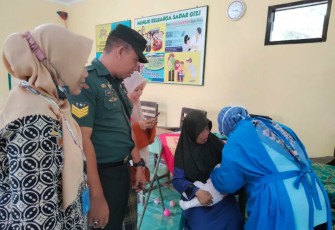Pendampingan Posyandu di wilayah desa binaan