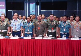 Danpuspom TNI Buka Rakornis POM TNI-Propam Polri Tahun 2024 
