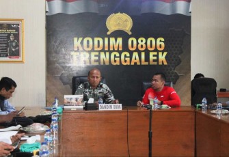Dandim 0806/Trenggalek Letkol Czi Yudo Aji Susanto