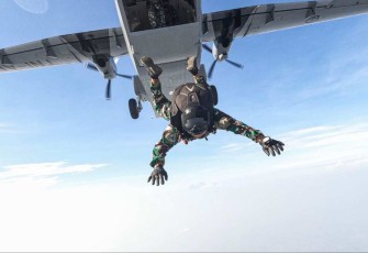 Combat Free Fall Taifib Marinir TNI AL 