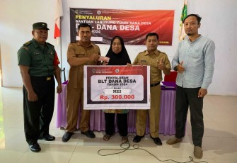 Penyaluran bantuan BLT Dana Desa Wilayah Binaan