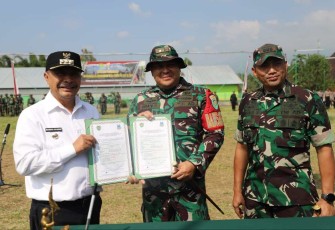 Pembukaan TMMD Reg Ke 120 Kodim 0611/Garut, Rabu (8/5)