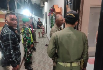 Patroli Kamtibmas di Wilayah Kecamatan Taman
