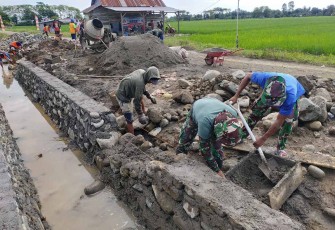 Pekerjaan sasaran fisik TMMD Kodim Palopo