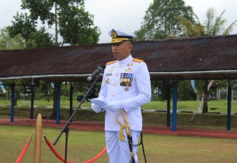 Komandan Guskamla Koarmada III Laksma TNI Sumarji Bimoaji