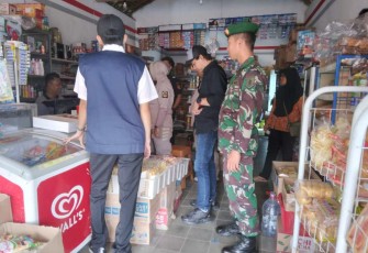 Pendampingan satgas cukai rokok di wilayah desa binaan 