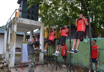Anggota Kodim 1710/Mimika Laksanakan Kesegaran Jasmani Periodik I Tahun 2024