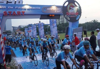 Peserta Tour de Panderman 2024