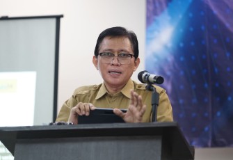 Dirjen Bangda Kemendagri Restuardy Daud 