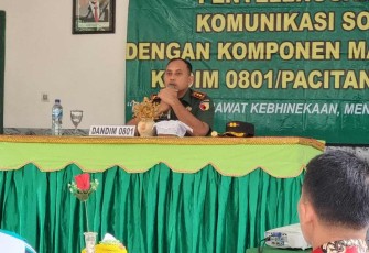 Dandim 0801/Pacitan Letkol Arh Imam Musahirul