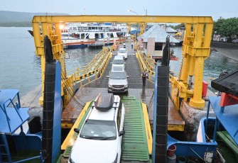 Ilustrasi Kapal PT ASDP Indonesia Ferry 