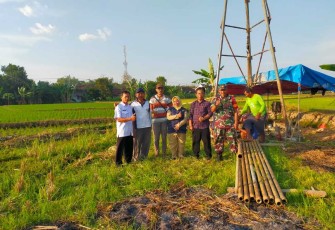 Pengeboran air wilayah desa binaan 