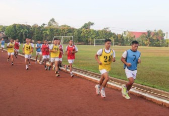 Tes fisik calon anggota TNI AD