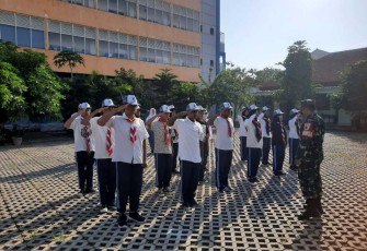 Pembekalan wasbang siswa wilayah desa binaan 