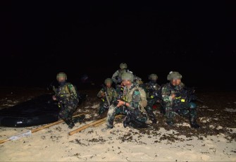 Operasi amphibi pasukan khusus TNI AL