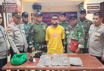 Penyelundupan ganja melalui pelabuhan laut Jayapura 