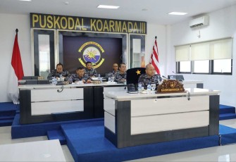 Kepala Staf Koarmada III Laksamana Pertama Singgih Sugiarto