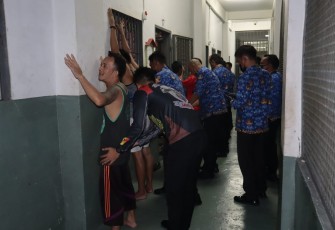 Lapas Pancur Batu Lakukan Deteksi Dini Cegah Terjadinya Ganguan Kamtib 