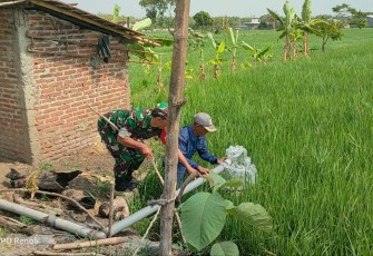 Dampingi petani binaan desa binaan 